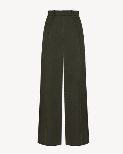 ALARA Wide Leg Pants - Olive