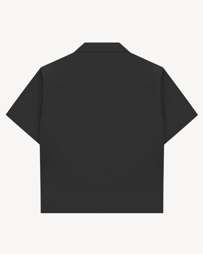 VIDA Boxy Shirt - Charcoal