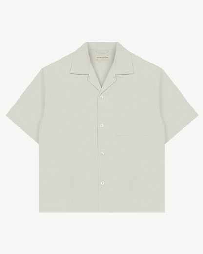 VIDA Boxy Shirt - Light Gray