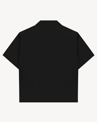 VIDA Boxy Shirt - Black