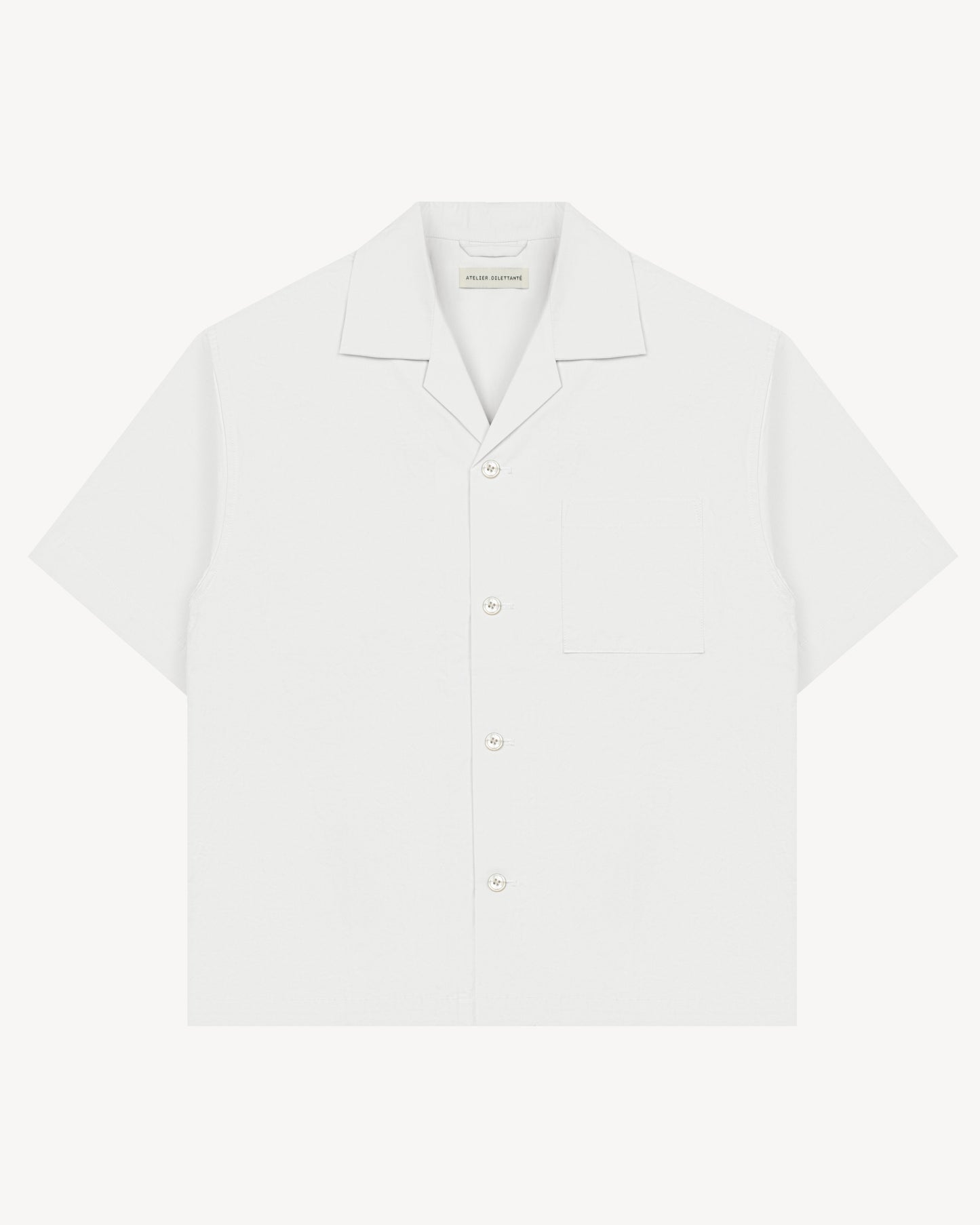 VIDA Boxy Shirt - White