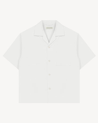 VIDA Boxy Shirt - White