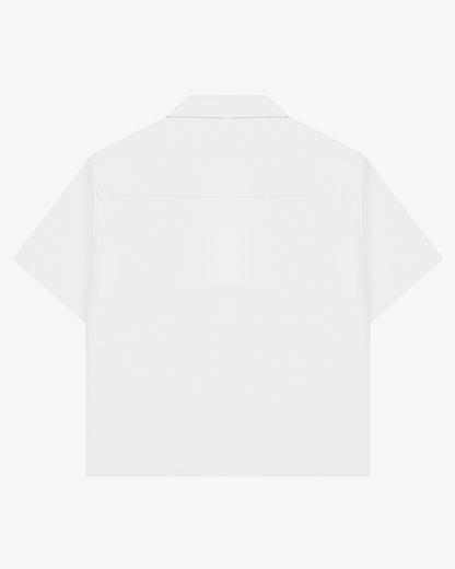 VIDA Boxy Shirt - White